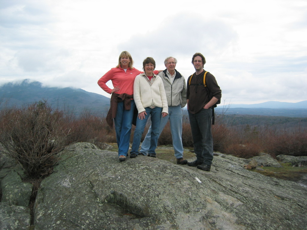 Gap Mountain-Dad, Dave, Bon and Sher